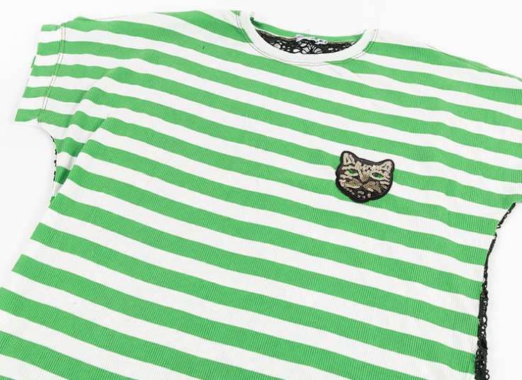 تیشرت راه راه زنانه