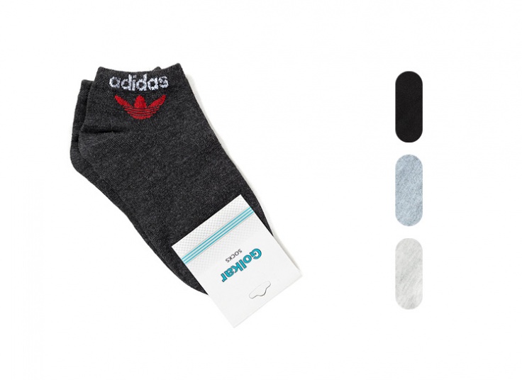 جوراب مچی مردانه طرح adidas