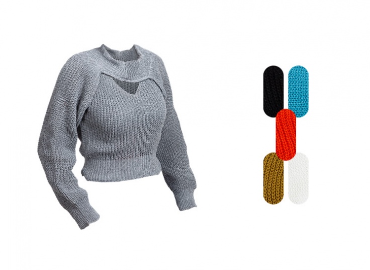 ست تاپ و رویه بافت