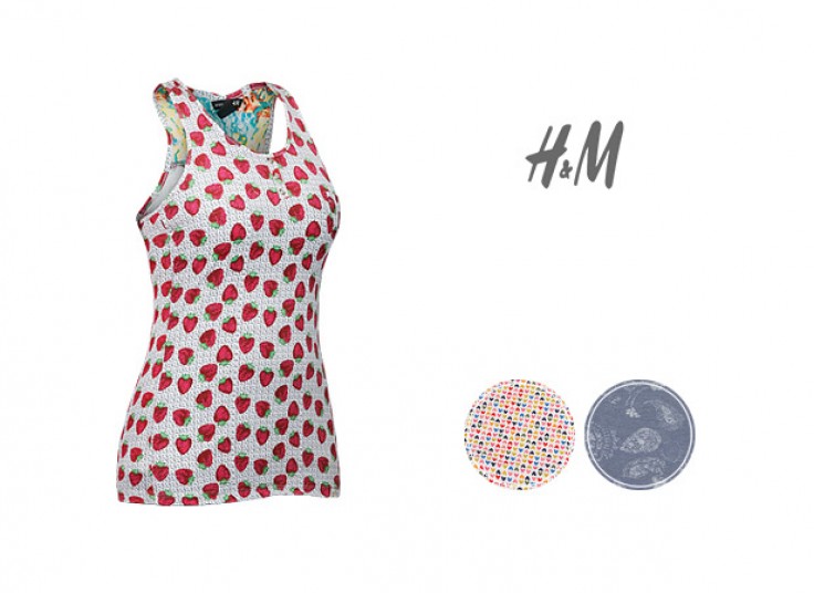 تاپ HandM مدل دکمه دار