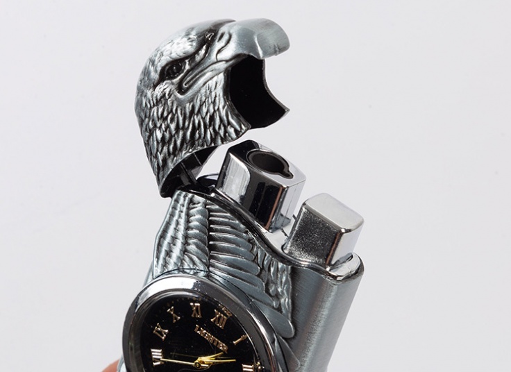 فندک اتمی ساعت دار طرح عقاب