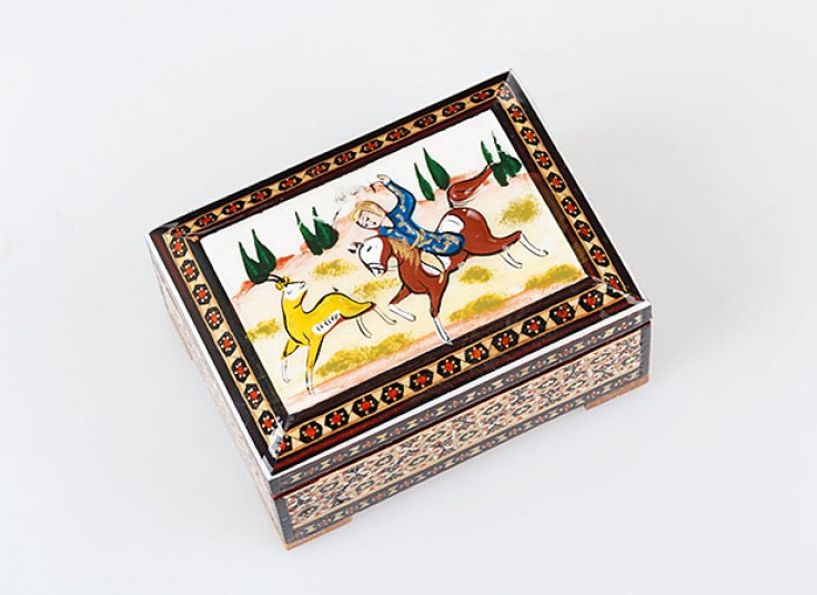 جعبه خاتم کاری