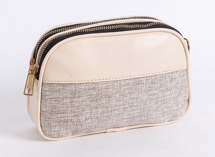 کیف دوشی زنانه دو زیپ