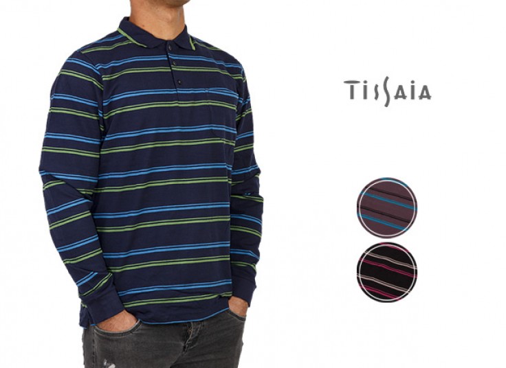 پولوشرت آستین بلند TissAiA