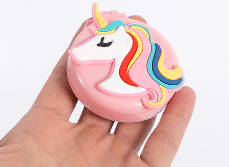 آینه جیبی و شانه یونیکورن