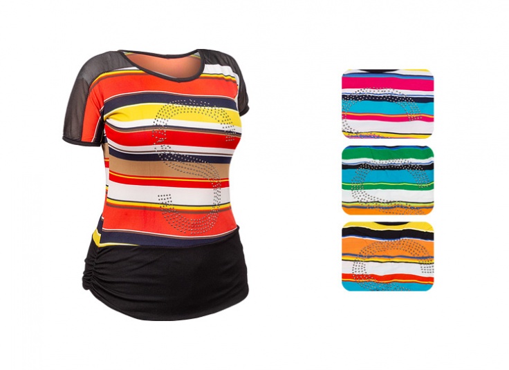 تیشرت زنانه راه‌ راه