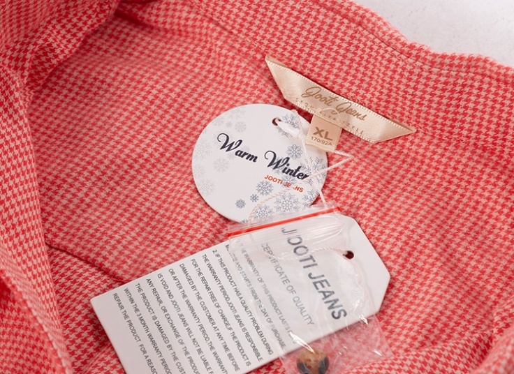 شومیز زنانه شطرنجی Jooti Jeans