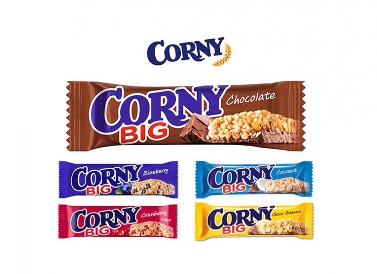 شکلات بار Corny