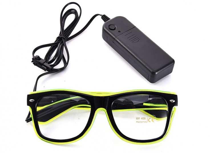 عینک آفتابی چراغدار Neon light