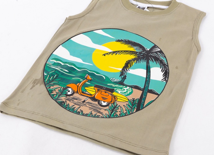 ست رکابی و شلوارک بچگانه