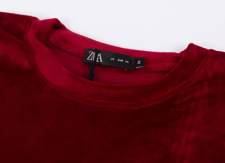 بلوز مردانه مخمل طرح Zara