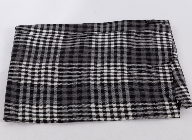 مانتو پشمی چهارخانه