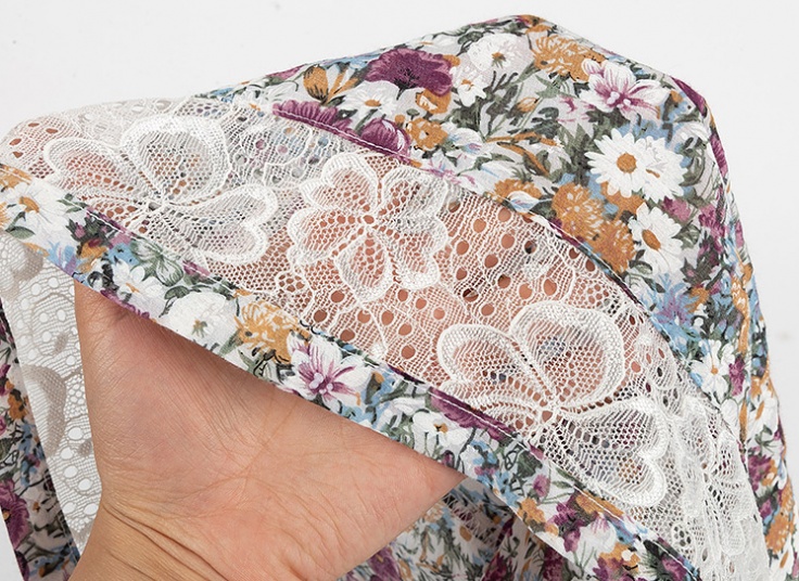 بلوز زنانه گیپور دار Mengyishang