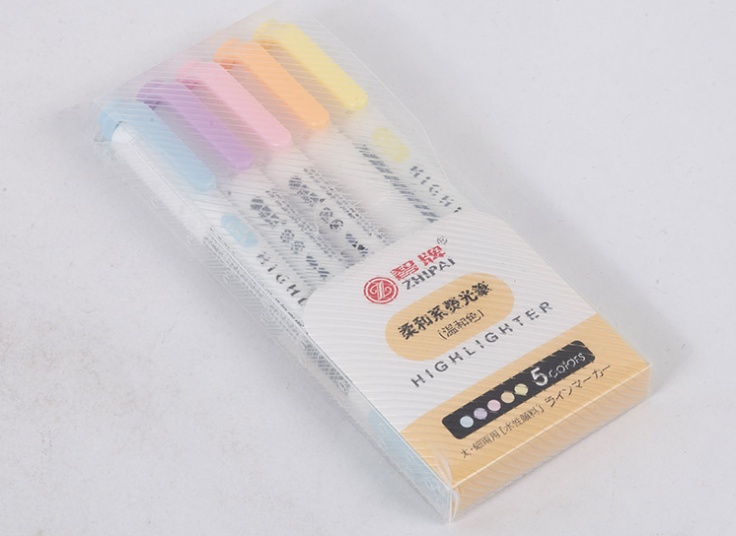 بسته 5 عددی هایلایتر Zhipai