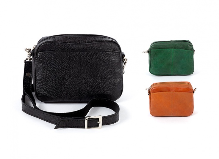 کیف دوشی زنانه چرم طبیعی