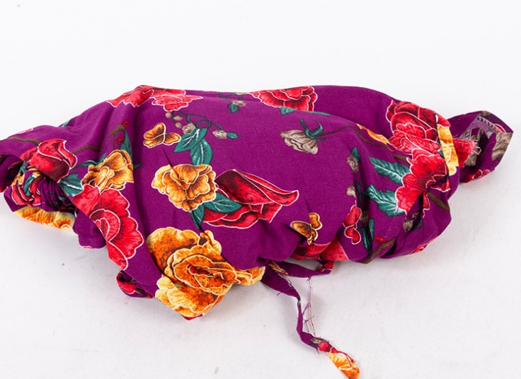 تاپ شلوارک نخی طرحدار