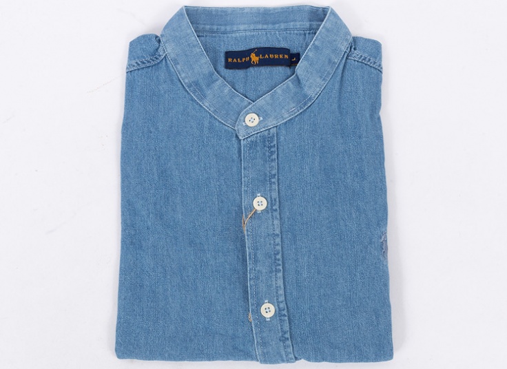 پیراهن جین آستین کوتاه طرح Ralph Lauren