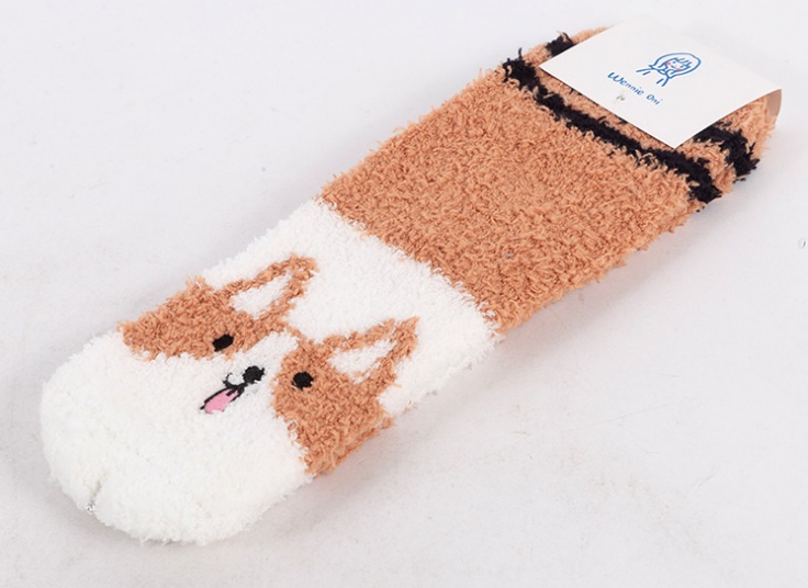 جوراب حوله ای طرحدار Wennie Oni