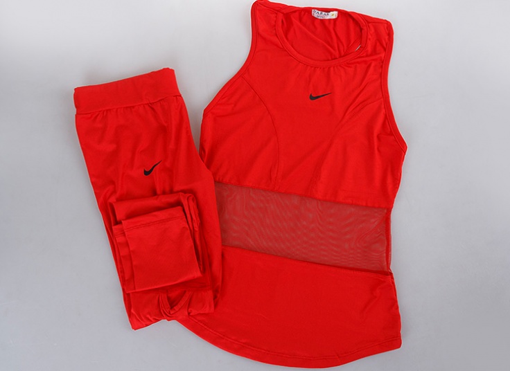 ست تاپ و شلوار توری دار NIKE