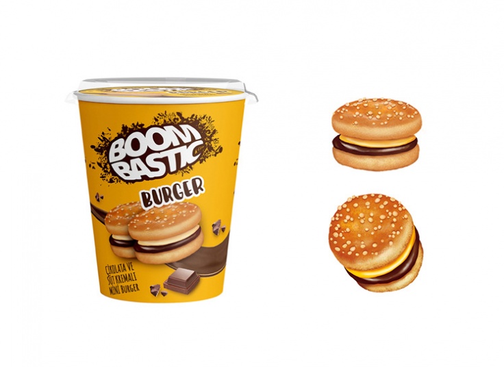 بیسکوئیت برگری Boom Bastic