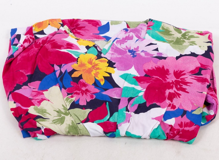 پیراهن ساحلی یقه کوبایی