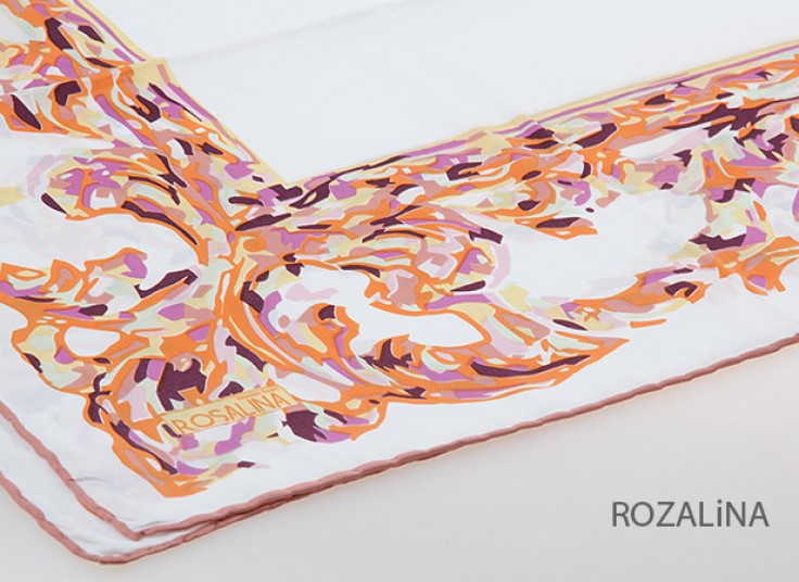 روسری ساتن ابریشم ROSALINA