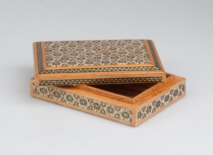 جعبه خاتم کاری