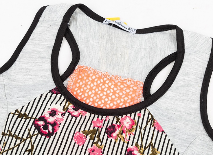 نیم تنه گل دار زنانه