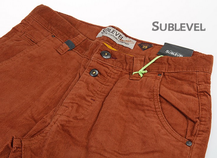 شلوار مردانه مخمل کبریتی SUBLEVEL