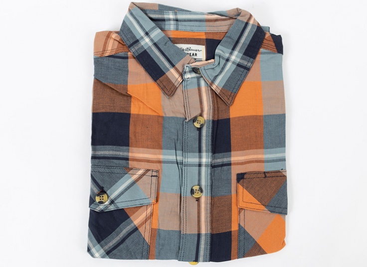 پیراهن آستین کوتاه مردانه Eddie Bauer