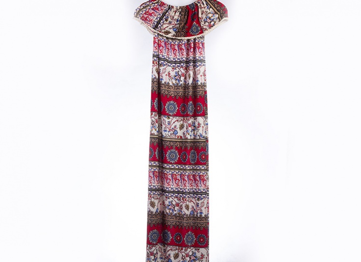 پیراهن دکلته ساحلی Blooming