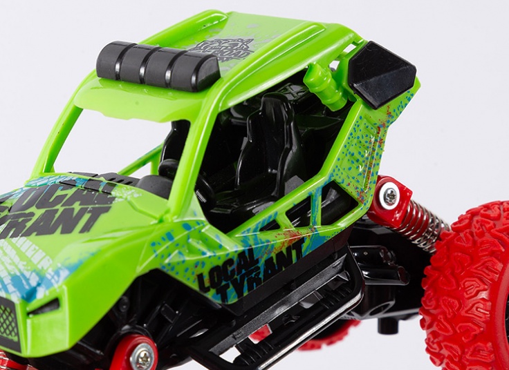 ماشین بازی فنردار طرح آفرود