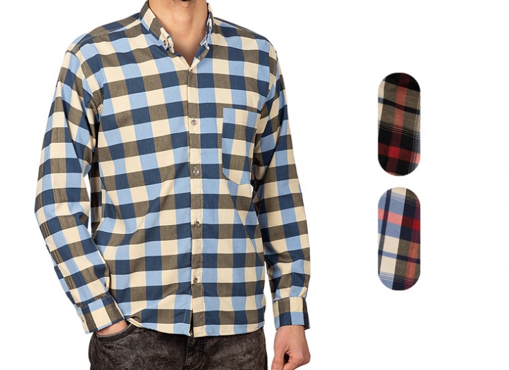 پیراهن چهارخانه Multi Brand