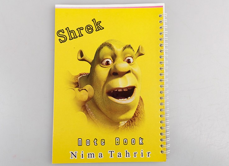 دفتر سیمی 50 برگ طرحدار