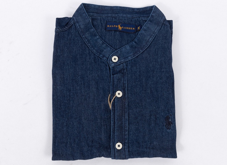 پیراهن جین آستین کوتاه طرح Ralph Lauren