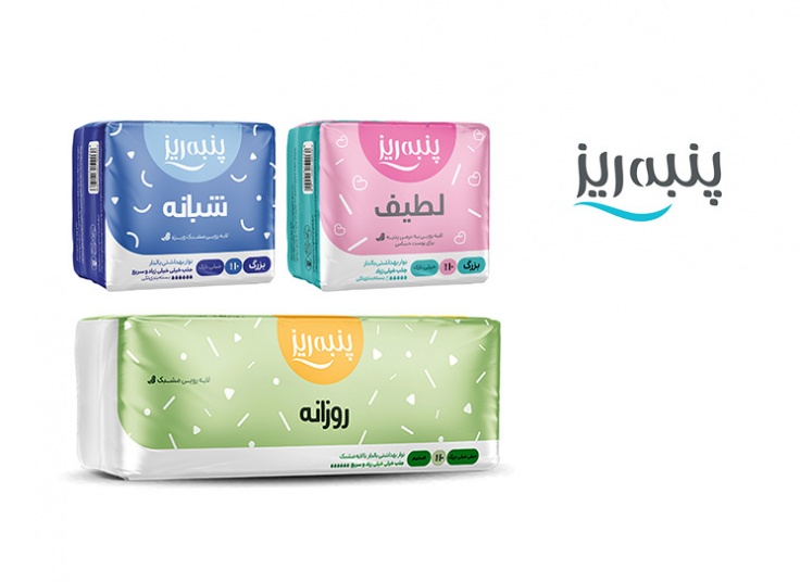 نوار بهداشتی پنبه ریز