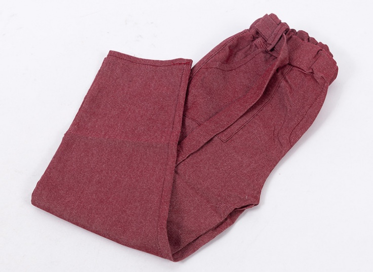 شلوار کتان دخترانه نگین دار