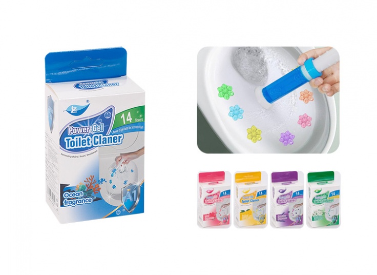 ژل تمیزکننده توالت طرح گل