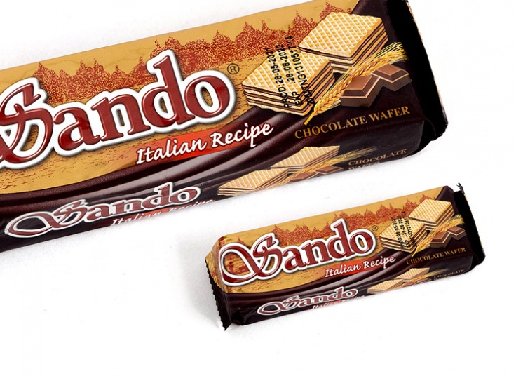 ویفر شکلاتی Sando