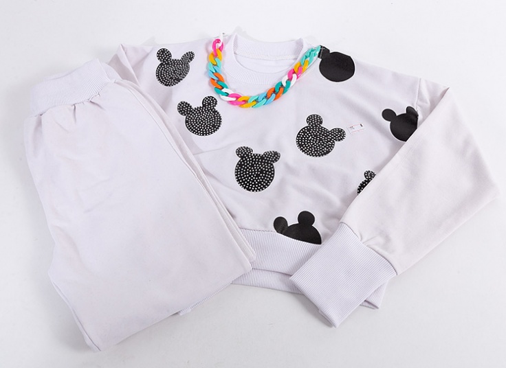 ست کراپ شلوار دخترانه