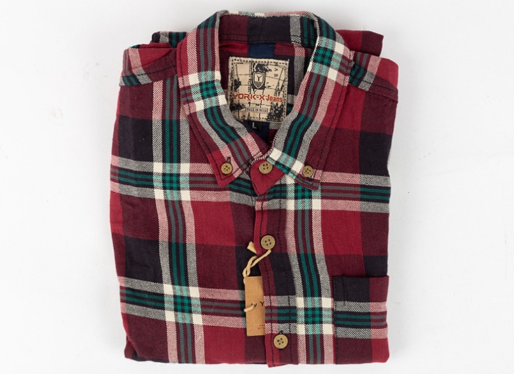 پیراهن مردانه چهارخانه Yorke-x-jeans