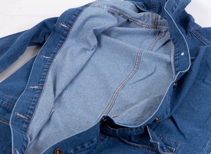 کت جین زنانه کلاهدار