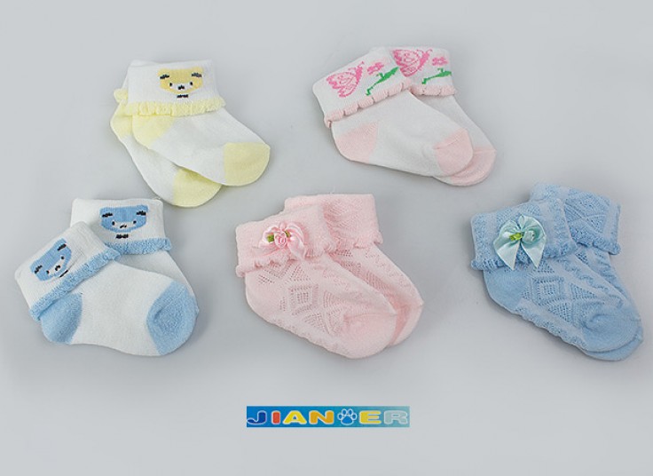 پکیج جوراب نوزاد JIANER