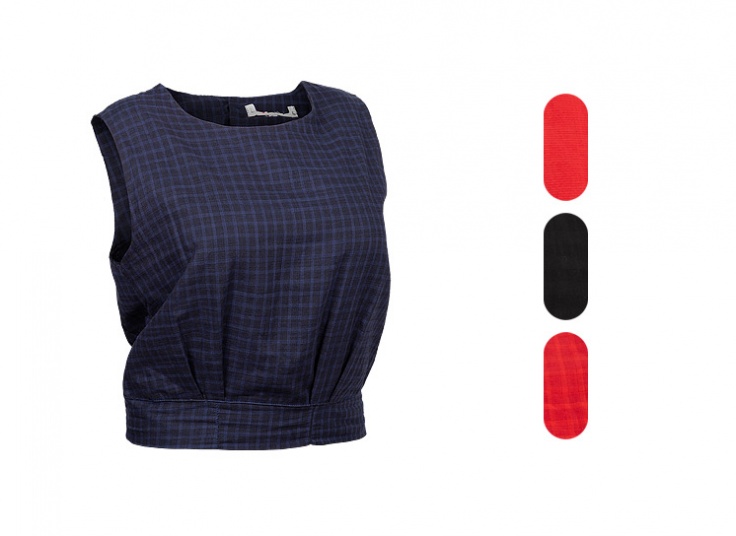 تاپ پشت دکمه دار Koton