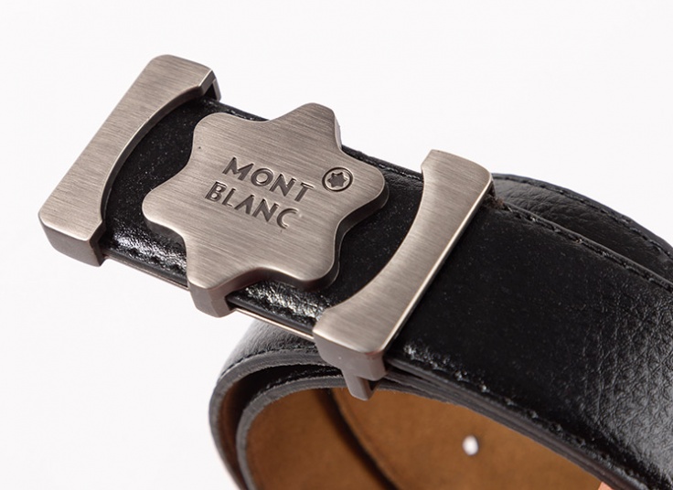 کمربند مردانه Mont Blanc مدل Star