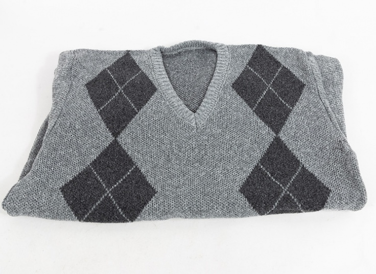 بلوز بافت مردانه طرح اسکاچ