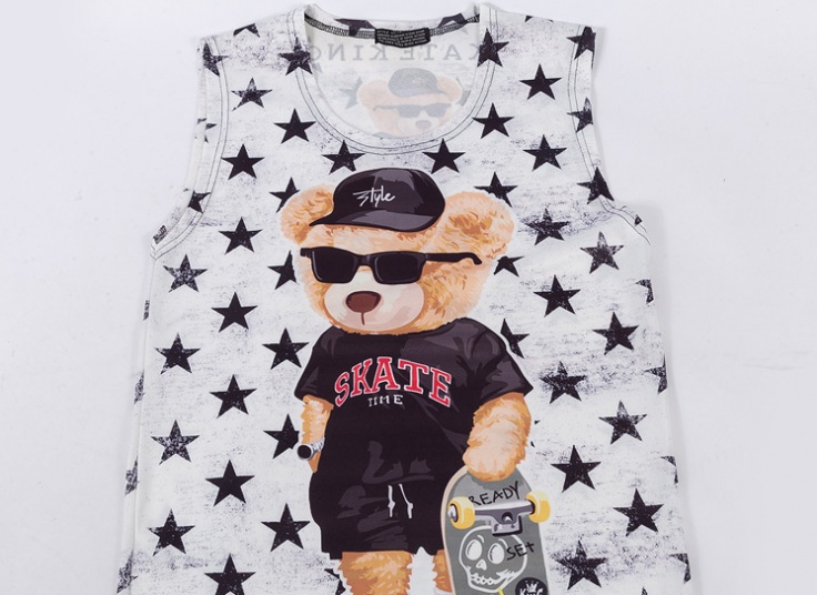 رکابی طرحدار مردانه