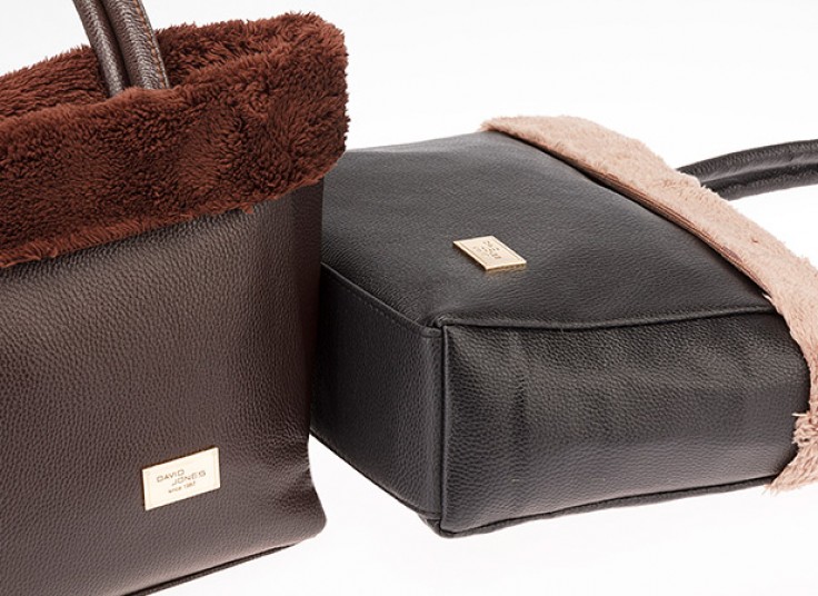 کیف خزدار David Jones