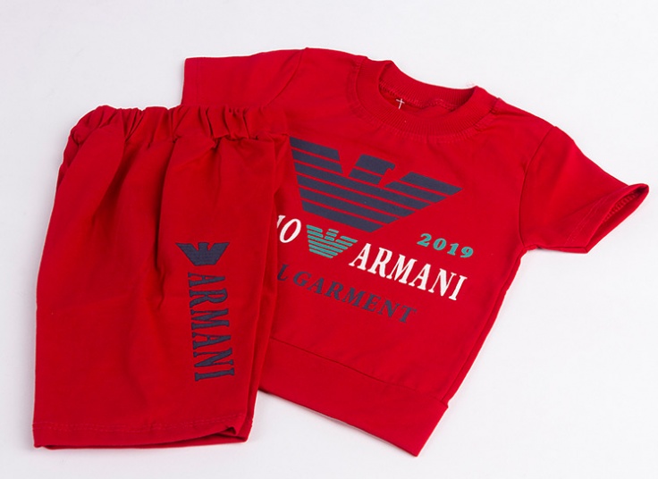 تیشرت و شلوارک پسرانه various logo