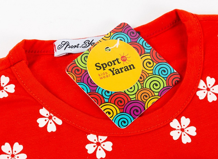 تیشرت شلوار دخترانه طرح گل